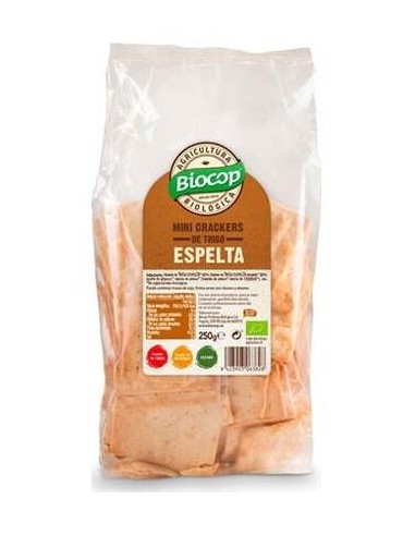 Mini Crackers De Trigo Espelta 250Gr. Bio Vegan