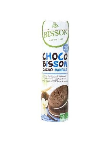 Galletas De Choco Bisson Cacao Vainilla 300Gr. Bio