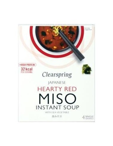 Sopa De Miso Picante Con Algas Instantanea 4Sbrs.