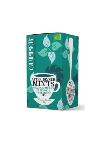 Cupper After Dinner Mint Bio Infusion 20Uds