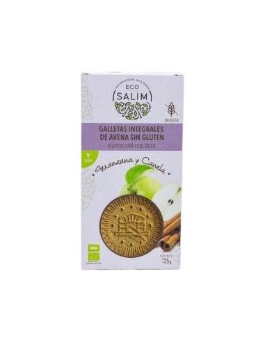 Galletas De Avena Manzana Canela 135Gr. Bio Sg