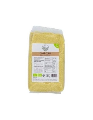 Cuscus Blanco 500Gr. Bio Vegan