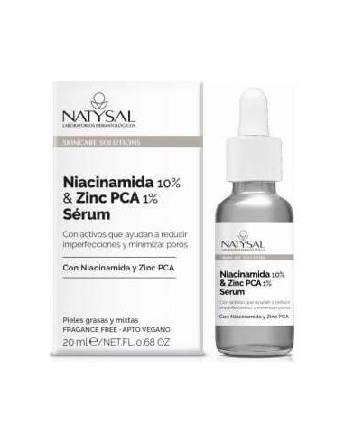 Natysal Niacinamida 10% & Zinc Pca 1% Serum 20Ml