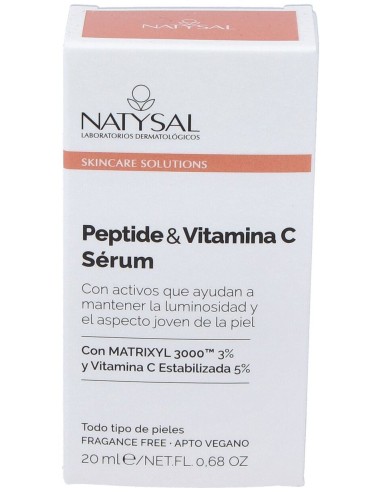 Natysal Peptide & Vitamina C Serum 20Ml