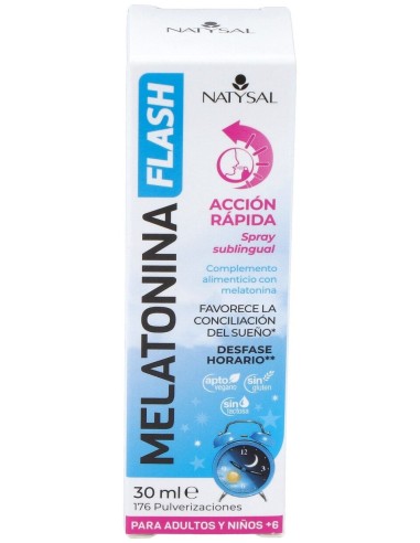 Natysal Melatonina Flash Spray 30Ml