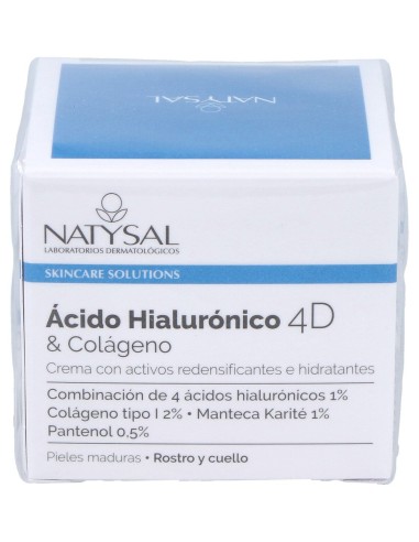 Acido Hialuronico 4D & Colageno Crema 50Ml.