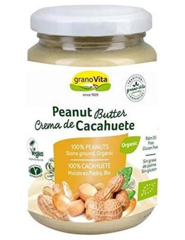 Granovita Crema Cacahuetes Bio 350G