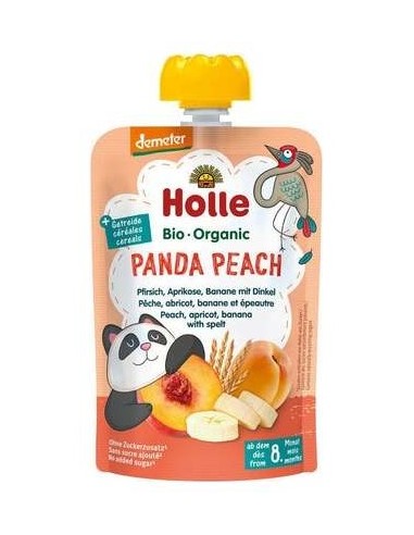 Holle Smoothie Melocoton_ Albaricoque_ Platano +8M 100G