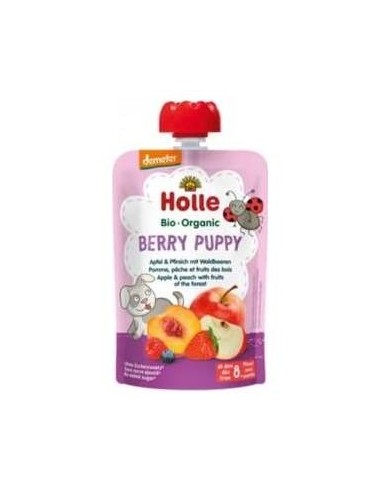 Smoothie Berry Puppy Manzana-Melocoton 8Meses 100G