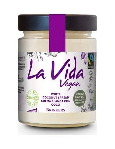 La Vida Vegan Crema Blanca Con Coco Bio 600G