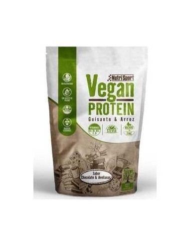 Nutrisport Vegan Protein Choco Avellanas 520G