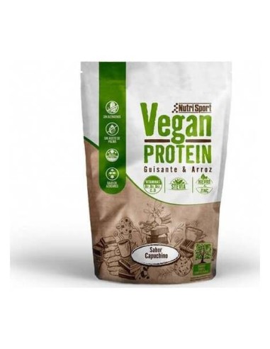 Nutrisport Vegan Protein Vainilla & Cookies 468G