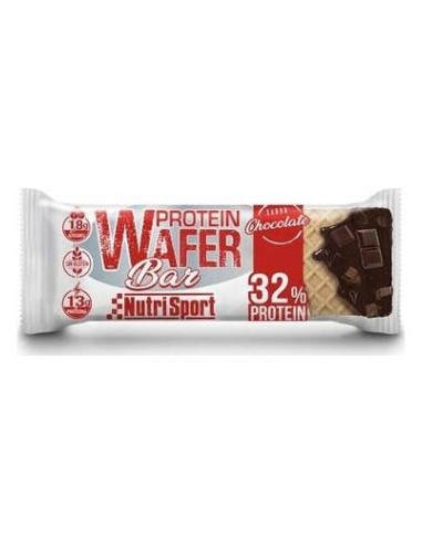 Nutrisport Protein Wafer Bar Chocolate 15 Barritas