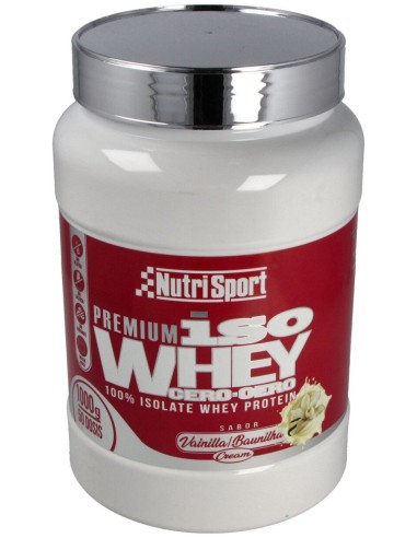 Nutrisport Iso Whey Cero Cero Vainilla 1 Kg