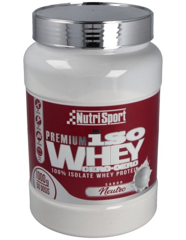 Nutrisport Premium Iso Wey Cero Cero Sabor Neutro 1Kg