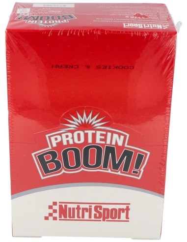 Nutrisport Caja Protein Boom Cookies-Cream 24Uds
