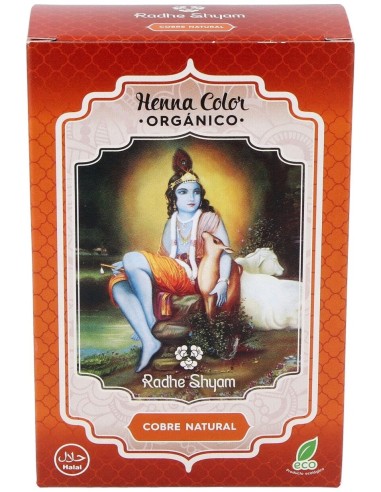 Radhe Shyam Henna Tinte Natur Cobre Polvo 100Gr