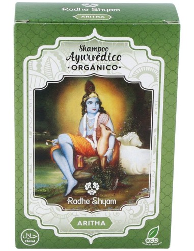 Radhe Shyam Shampooing Ayurvédique Poudre D'Aritha 100G