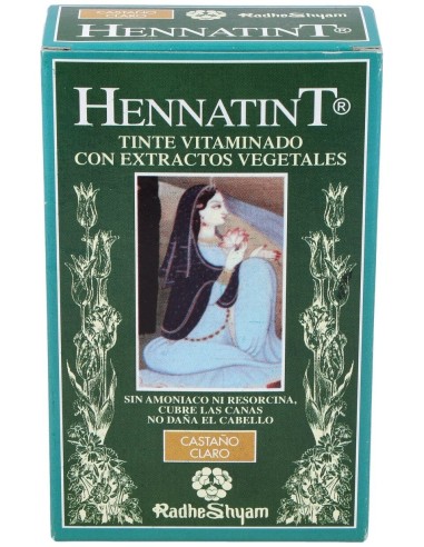 Radhe Shyam Hennatint Castaño Claro 60Ml