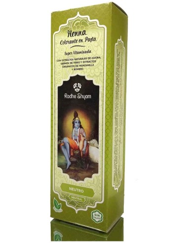 Radhe Shyam Henna Neutro Brillo Pasta 200Ml