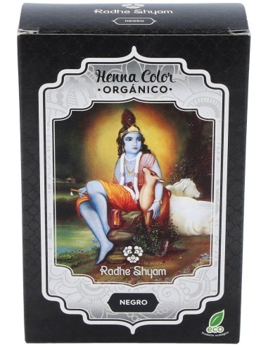 Radhe Shyam Henna Color Negro 100Ml