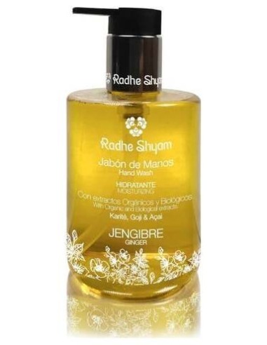 Jabon De Manos Jengibre Con Dosificador 300Ml.