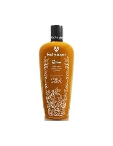 Balsamo Acondicionador Henna Color Castaño 400Ml.