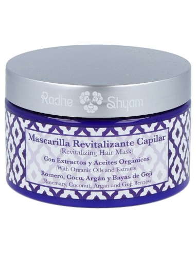 Radhe Shyam Mascarilla Capilar Revitalizante Romero Coco 275G