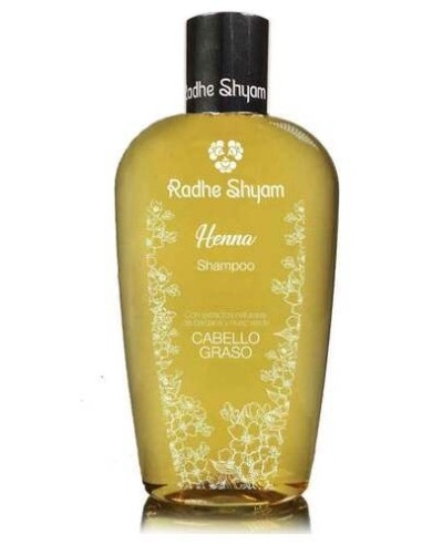 Radhe Shyam Henna Champú Cabello Grasso Cobre Natural 250Ml