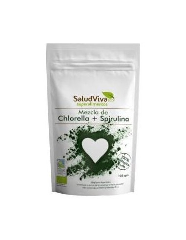 Chlorella Y Espirulina Mezcla En Polvo 125Gr. Bio