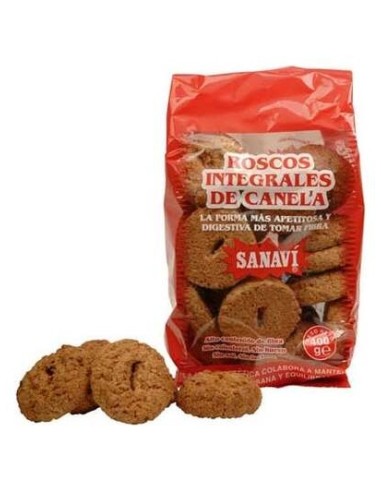 Sanavi Roscos De Canela Integrales Bio 400G