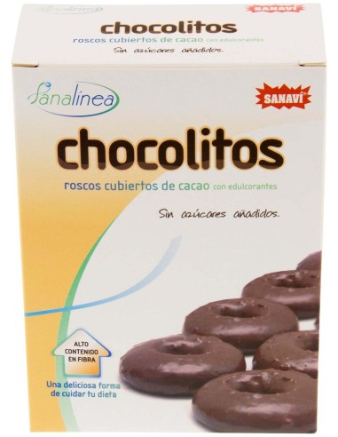 Sanavi Chocolitos Sin Azúcar Bio 150G
