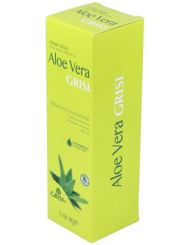 Crema Hidratante Aloe Vera Fps15 60Ml. Aloe Grisi