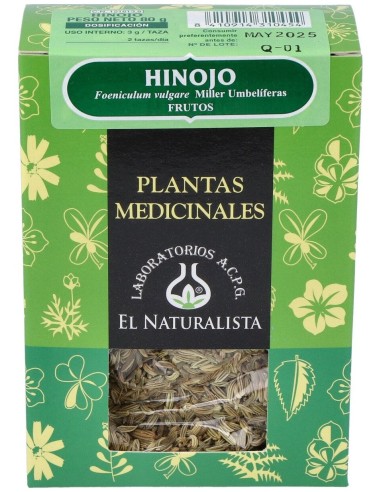 El Naturalista Hinojo Infusión 80G