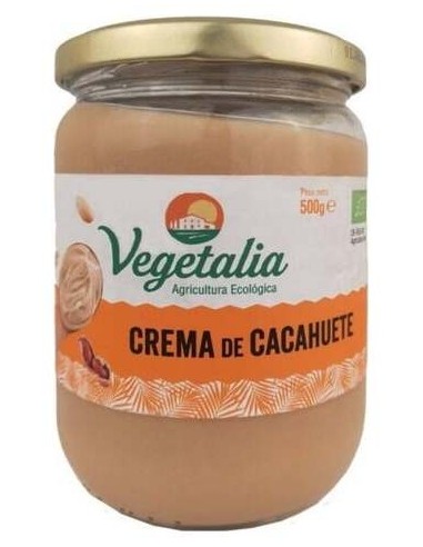 Vegetalia Crema Cacahuete Bio 500G