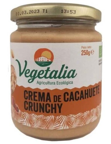 Vegetalia Crema Cacahuete Bio 250G