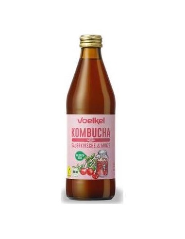 Voelkel Kombucha Cereza Y Menta Bio 6X330Ml