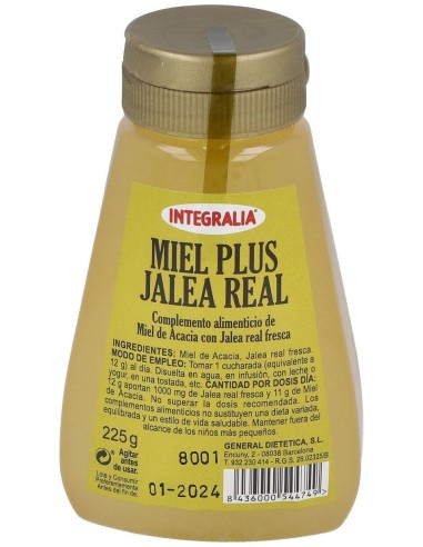 Miel Plus Con Jalea Real 225Gr.