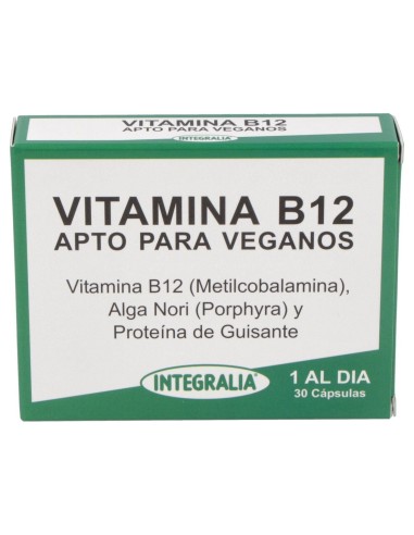 Vitamina B12 Integralia 30 Capsulas