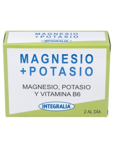 Magnesio + Potasio Integralia 60Cap