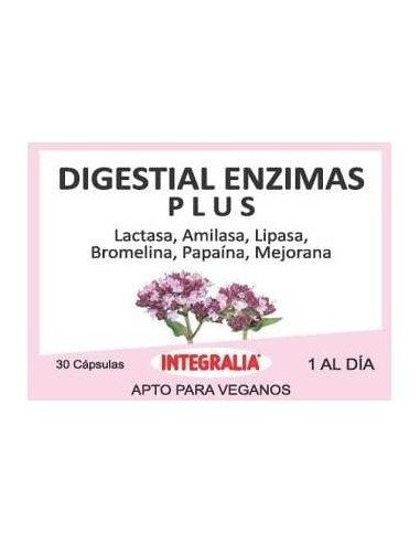 Integralia Digestial Enzimas Plus 30Caps