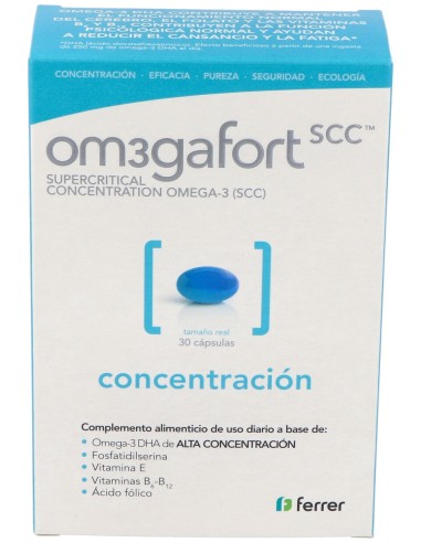 Omegafort Concentracion 690 Mg 30 Caps