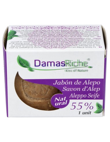 Damasriche Jabon De Alepo 55% Bio 200G
