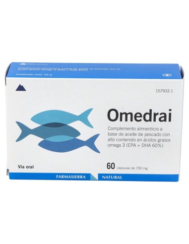 Omedrai 700 Mg 60 Capsulas