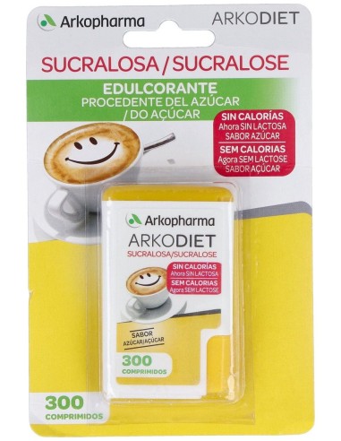 Arkodiet Sucralosa Ext Del Azucar 300Com