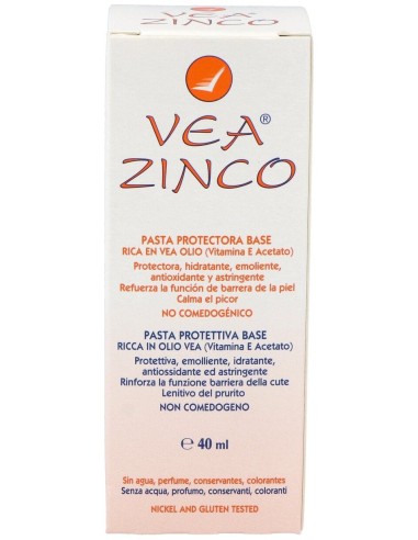 Vea Zinco Pasta Protectora Base 40Ml.