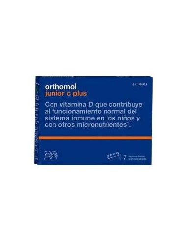 Orthomol Junior C Plus 7 Sobres Granulado