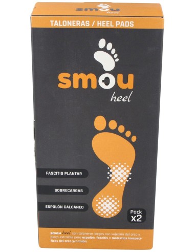 Smou Heel Talonera Larga Fascitis Y Espolón 45/46/47 1 Par