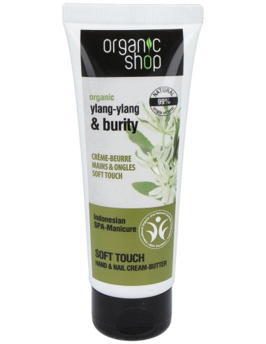 Organic Shop Manteca Manos Y Uñas Indonesian Spa Manicure 75Ml