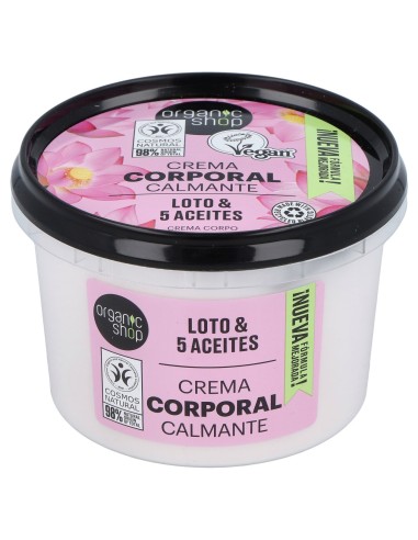 Organic Shop Crema Corporal Loto Indio 250Ml